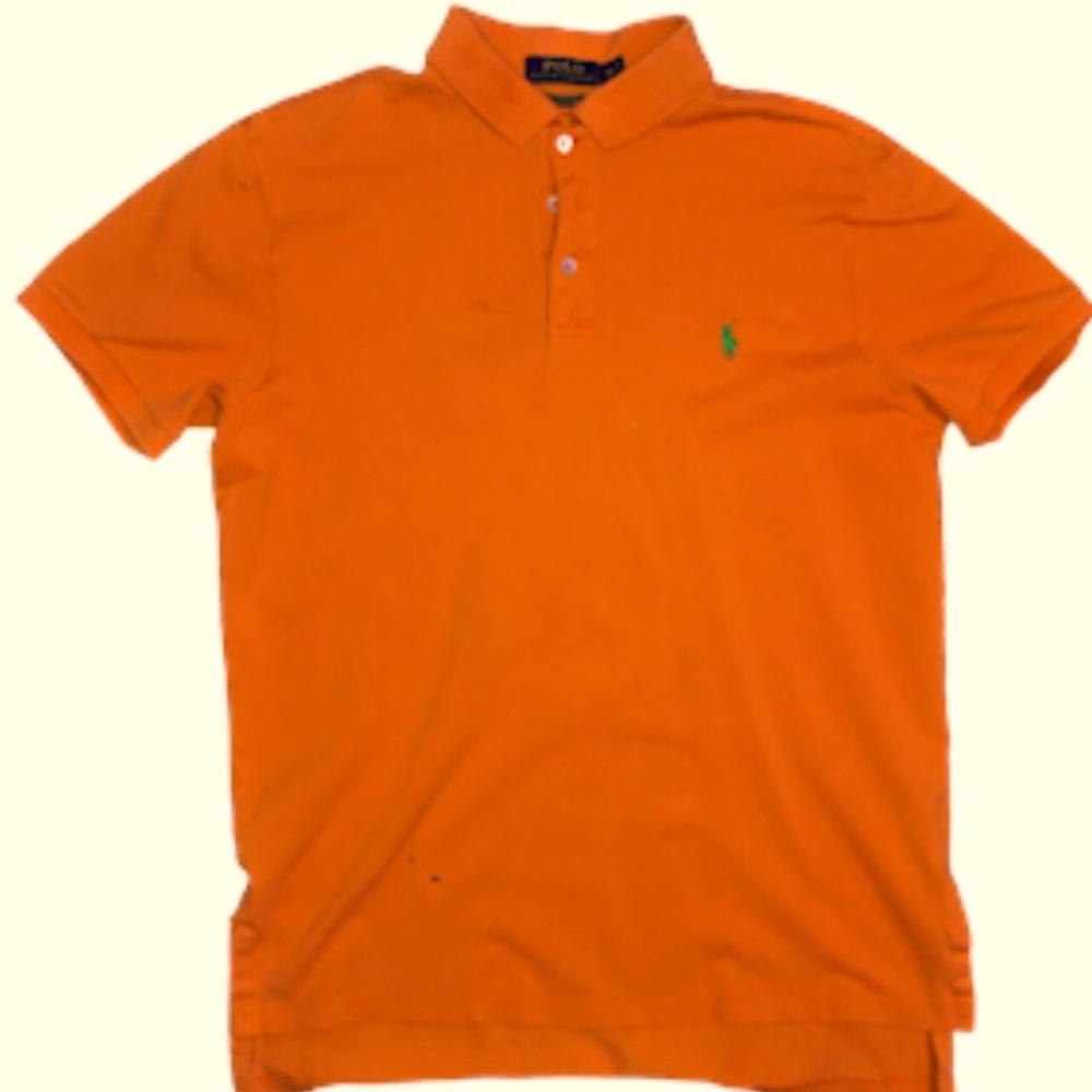 Orange Polo shirt